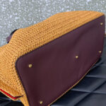 Valentino Medium Shopping Bag In Synthetic Raffia